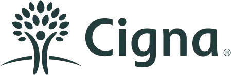 the logo for the company, the company name is a stylized image of a tree